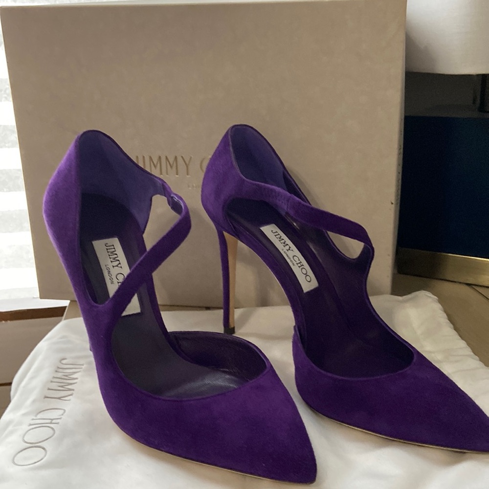Jimmy Choo- Davos shoes, only wore once